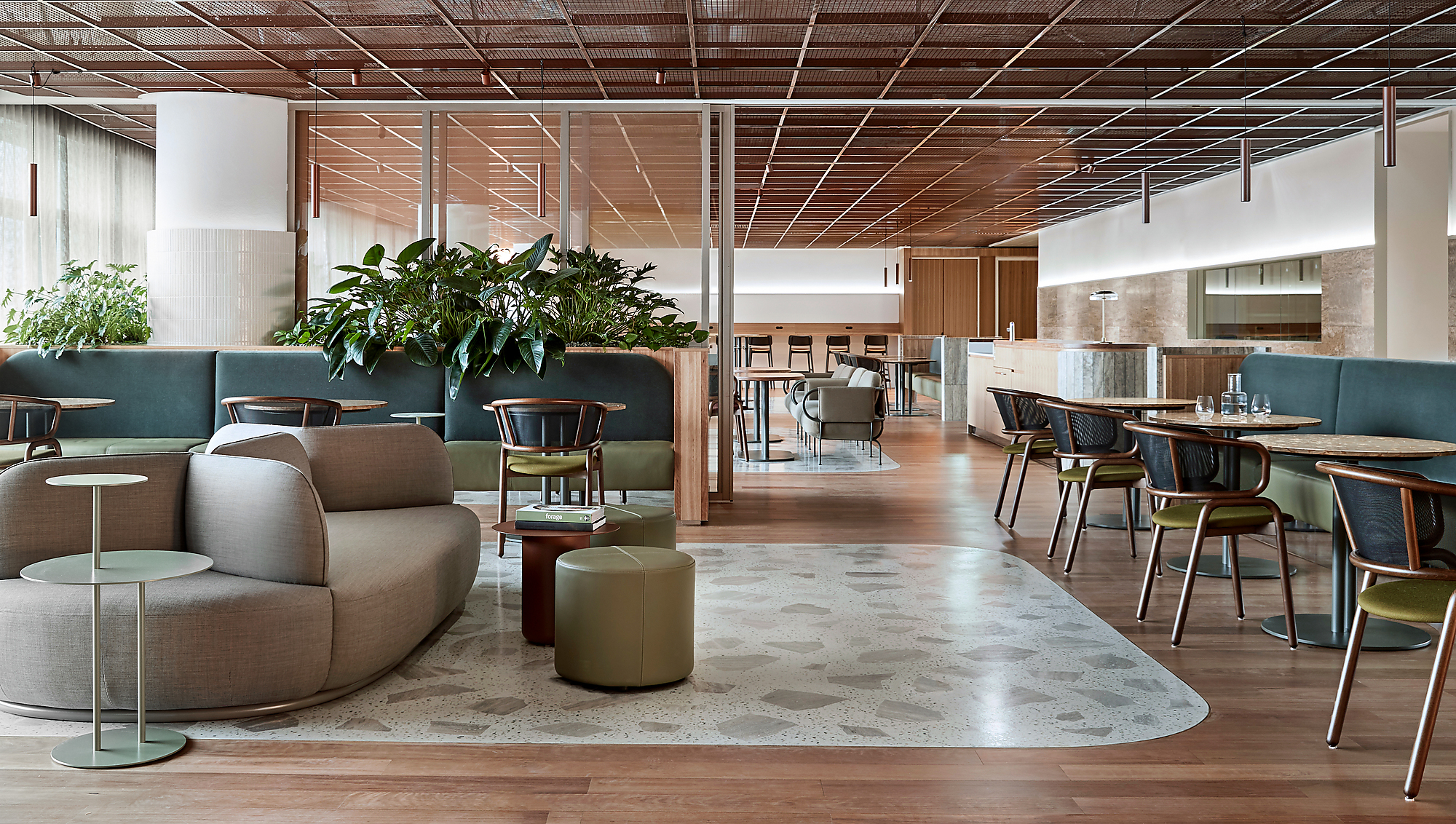 Interior photograph of ANZ Centre, L10 by Willem-Dirk du Toit